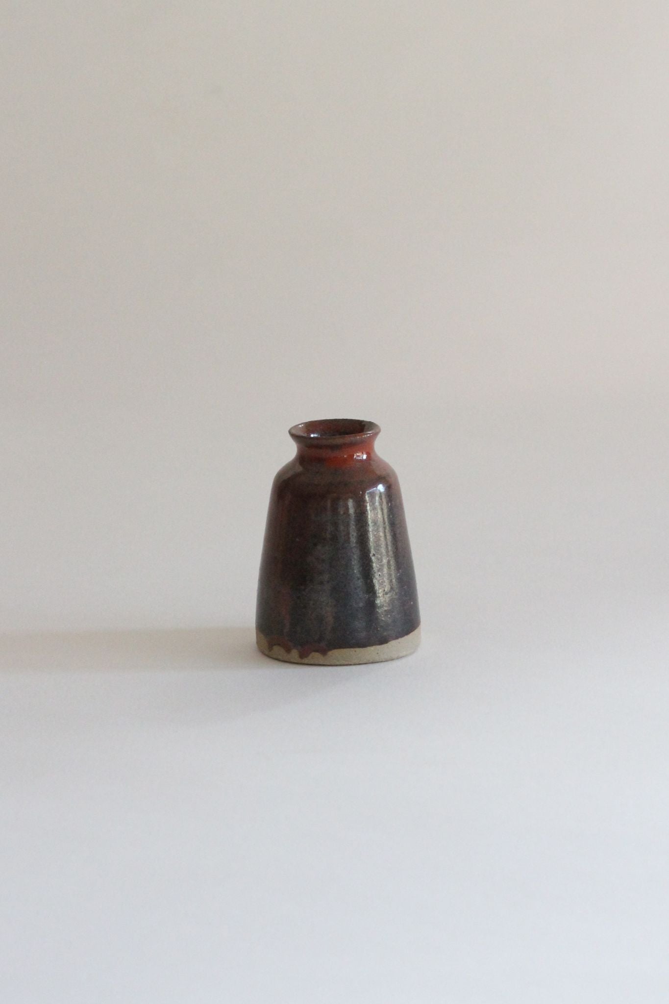 Wightman Studio Rust Bud Vase