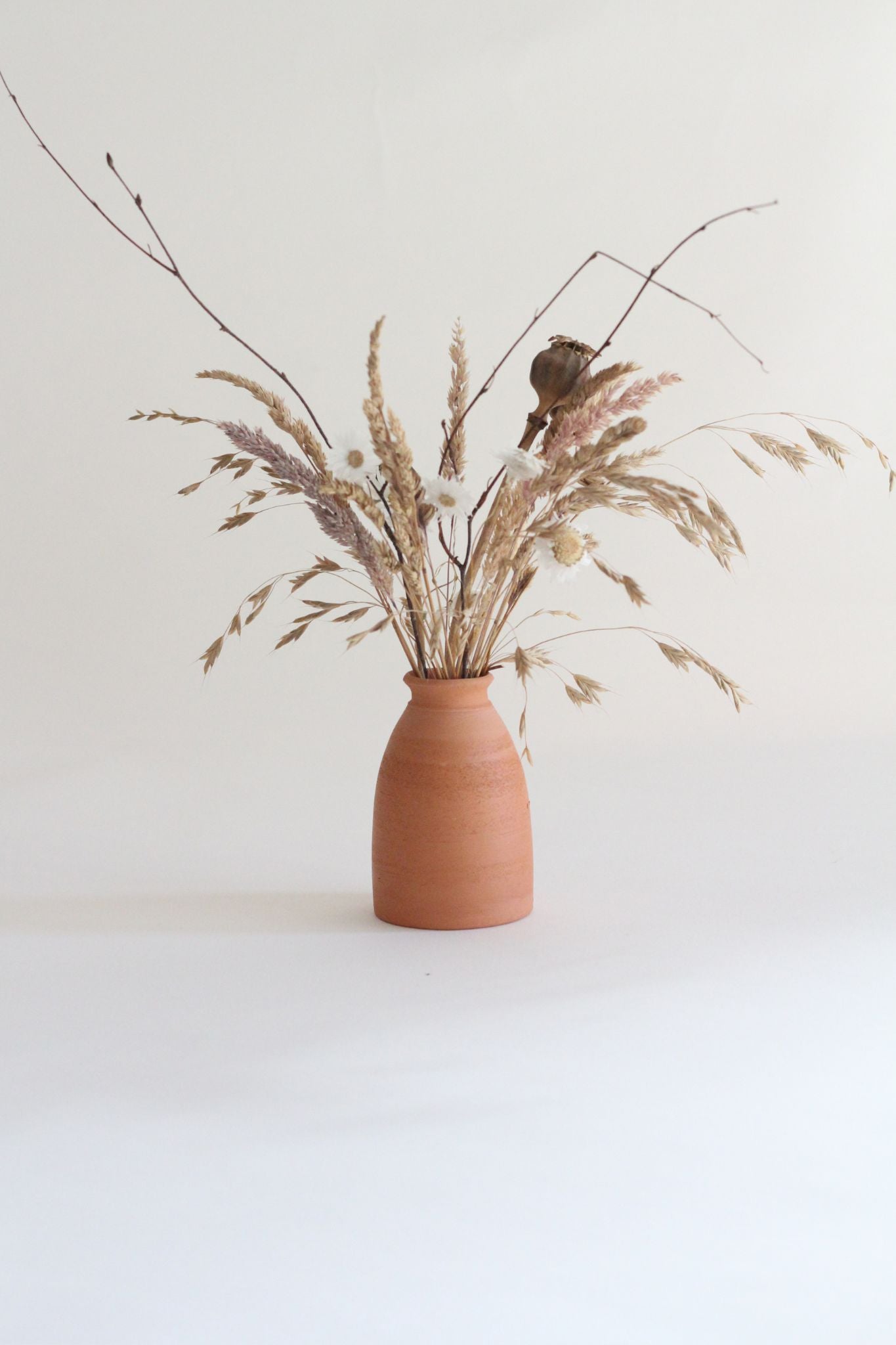 Wightman Studio Terracotta Bud Vase